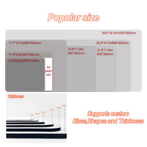 高品质定制个性化动漫XXL大型升华空白防水游戏鼠标垫天然橡胶库存 - Product Image 3
