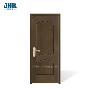 JHK-009-1 ईवी-ब्लैक ओक बनावट अधूरा लिबास दरवाजा कस्टम दरवाजे घरों के लिए आंतरिक दरवाजे अच्छी गुणवत्ता आधुनिक डिजाइन