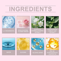 Parfum Wanita Roxelis Aroma Bunga Manis Tahan Lama Aroma Segar Portabel Parfum Harian Grosir OEM ODM