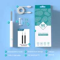Cuillère à oreille pour endoscope visuel, cuillère à oreille visuelle, outil de sélection d'oreille pour endoscope intelligent haute définition