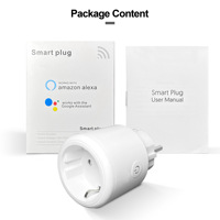 Prise intelligente WiFi YDD Alexa Google Home Tuya, multiprise universelle pour la maison intelligente avec surveillance de la consommation d'énergie et télécommande multiple