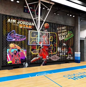<span class=keywords><strong>Papier</strong></span> <span class=keywords><strong>peint</strong></span> de chambre à coucher <span class=keywords><strong>Basketball</strong></span> Star Gym Mur collé Fashion Star AJ Chaussures Magasin de chaussures Garçons <span class=keywords><strong>Papier</strong></span> <span class=keywords><strong>peint</strong></span> décoratif - Product Image 5