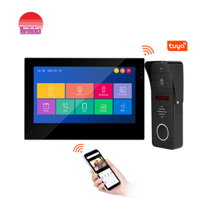 <span class=keywords><strong>Videoportero</strong></span> Inteligente Tuya con <span class=keywords><strong>WiFi</strong></span>, Pantalla Táctil de 7 Pulgadas, Cámara de 1080P, Audio Bidireccional, Intercomunicador Multi-Unidad, Desbloqueo Remoto - Product Image 3