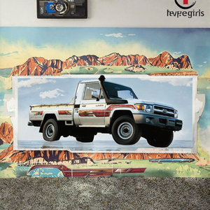 Calcomanías Decorativas para Camioneta Land Cruiser, Adhesivos Laterales para Auto, Juego de Gráficos de Vinilo - Product Image 3