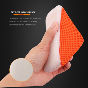 Spugna triangolare SPTA per la pulizia degli interni dell'auto, confezione da 1, spugna a cuneo per la pulizia di pelle, gomma e plastica - Product Image 5