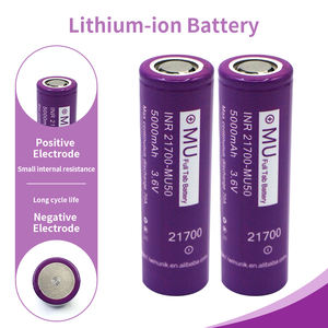 Baterai <span class=keywords><strong>Lithium</strong></span> Korea Baru <span class=keywords><strong>2025</strong></span> INR21700-MU50 Baterai <span class=keywords><strong>Ion</strong></span> <span class=keywords><strong>Lithium</strong></span> Isi Ulang 5000mAh 3.7V 500-1000 Siklus Baterai Mobil Listrik - Product Image 3