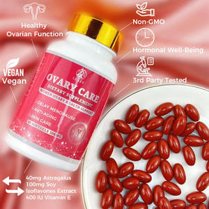 Cápsulas para el Cuidado Ovárico de Marca Privada para Mujeres, Vitamina E, Cuidado de la Salud Femenina y Cápsulas Probióticas para una <span class=keywords><strong>Flora</strong></span> Vaginal Equilibrada - Product Image 4