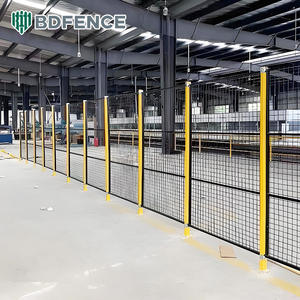 Scherma di sicurezza per celle di lavoro robotiche | Guard rail per apparecchiature automatizzate | Maglia divisoria per magazzino senza soluzione di continuità | OEM barriera industriale - Product Image 1