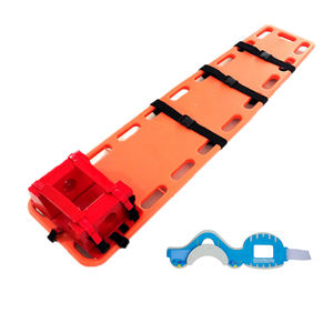 <span class=keywords><strong>Immobilizer</strong></span> pertolongan pertama, kepadatan tinggi untuk Transfer pasien Manual peregang tulang belakang kepala plastik mendukung peralatan medis darurat - Product Image 2