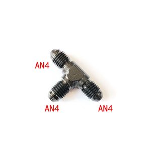 AN4 AN6 AN8AN10ブルー/ブラックカーアルミニウムTシャツTピースユニオンコネクタオスアダプタオイル燃料エアホースエンドトランスフォーム<span class=keywords><strong>AN</strong></span>フィッティング - Product Image 2