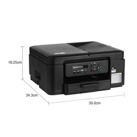Brother DCP-T730DW A4 Little Magic Ink Cube Printer Inkjet Multifungsi All-in-One dengan Antarmuka USB