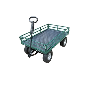 Outdoor-Gartenwagen, Garten-Dumper, Rasen-Transportwagen, Schwerlast-Gartentrolley aus Stahl - Product Image 4