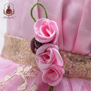 Yoliyolei-vestidos florales para bebés Y niñas De 6 a 9 meses, Ropa De niños Y niñas De satén Formal De Pascua, venta Al Por Mayor - Product Image 5