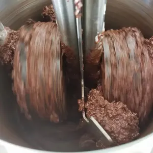 Moedor de pedra molhado de licor 50kg, pequena máquina de melanger de chocolate