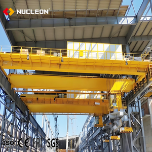 Heavy Duty <strong>Electromagnetic</strong> EOT <strong>Crane</strong> 15 Ton 20 Ton 32 Ton Double Girder Bridge <strong>Crane</strong> for Mining South Africa Nigeria Kenya - Product Image 4