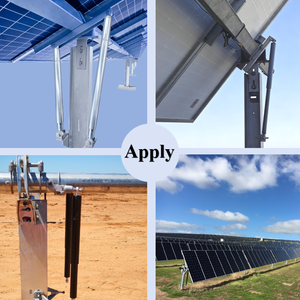 Солнечный трекер GFZM53525QQ с высокой эффективностью, антикоррозийный, одноосный, для солнечных электростанций, сертифицированный CE, низкий MOQ - Product Image 5