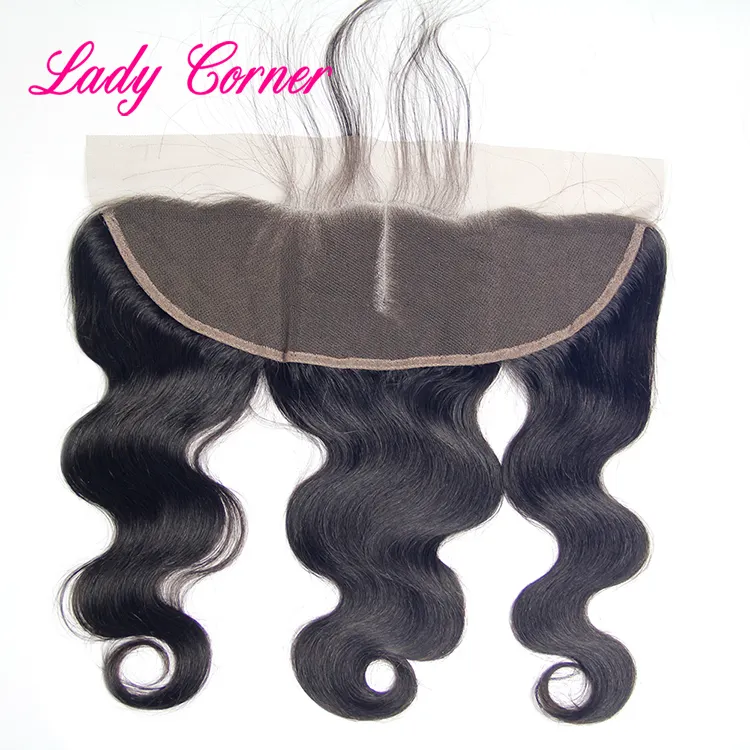 Beautiful Unprocessed Virgin Remy 100 Human hair Brazilian Hair 3D closure, Pre Plucked 3D 13*6 Transparent Lace Frontal Closure