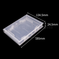 Boîte de protection universelle transparente en plastique pour cartouches de jeux N64