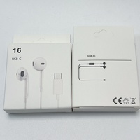 Écouteurs filaires USB-C semi intra-auriculaires originaux en gros pour iPhone 17 Samsung Galaxy S25 S24