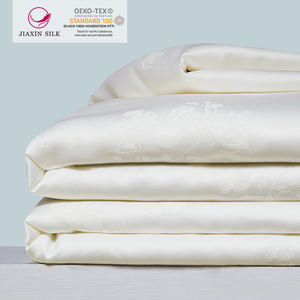 맞춤형 OEM 공장 고품질 실크 이불 내부 흰색 실크 이불 코어 실크 채워진 이불 - Product Image 1