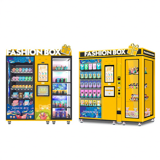 Factory Price OEM/ODM Kids Gift Toys Blind Boxes Vending Machine Trading Card Vending MachineWith 22 Inch Touch Screen for Mall