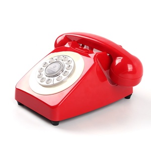 <span class=keywords><strong>Telefono</strong></span> Classico Retrò Vintage da Tavolo con Registratore per Matrimoni e Libro degli Auguri Audio - Product Image 4