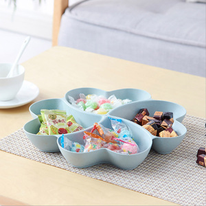 Plateau <span class=keywords><strong>de</strong></span> repas en plastique coloré au design moderne pour <span class=keywords><strong>dîner</strong></span>, buffet <span class=keywords><strong>de</strong></span> soirée <span class=keywords><strong>film</strong></span> et collations, salades, assiette <span class=keywords><strong>de</strong></span> bonbons, plat <span class=keywords><strong>de</strong></span> service - Product Image 5