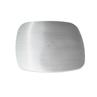 Base de table en acier inoxydable robuste pour la vente en gros, support de table monopoteau démontable pour projets hôteliers
