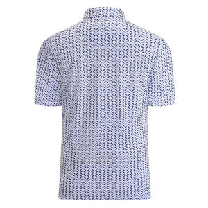 Camiseta de golf de diamante de poliéster de LICRA con logotipo personalizado camiseta de golf de manga corta de tela elástica transpirable suave - Product Image 4