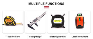2.5 मीटर टेप के साथ बहुउद्देशीय लेजर स्तर मापने वाले उपकरण बहुउद्देशीय लेजर स्तर - Product Image 6