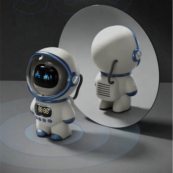 2023 portatile LED Night Light Radio FM astronauta Smart BT Speaker