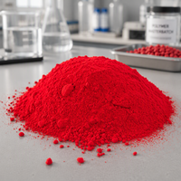 Pigment rouge 122 Quinacridone Magenta, colorant organique en poudre rouge pour encre plastique