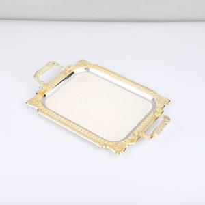 Juego de 3 Bandejas Rectangulares de Metal de Lujo Moderno Personalizadas, Ecológicas, Aptas para Lavavajillas - Product Image 4