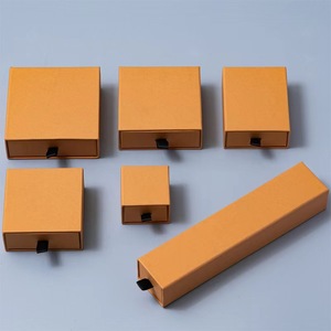 Custom Logo Lade Glijdende Kartonnen Papier Luxe Cadeau Sieraden Doos Verpakking - Product Image 5