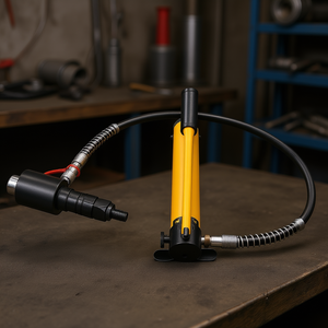 Élargisseur de tuyaux hydraulique manuel de 1-5/8 po à 4-1/4 po pour tuyaux d'échappement avec 4 matrices et 2 boîtes de rangement - Product Image 2