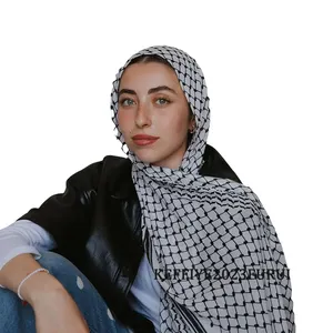 Vente chaude 2023 keffieh châles hijab achats en ligne canada palestine arabe shemagn hijab