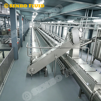 Machine d'extraction continue multidirectionnelle à contre-courant contrôlée par PLC de haute précision, informatisée, en acier inoxydable 304, avec moteur à engrenages, conforme aux normes GMP