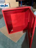 Armoire de rangement pour enrouleur de tuyau d'incendie avec serrure, en acier au carbone, équipement flexible de protection incendie et de lutte contre les incendies d'urgence