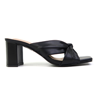 Nouvelle Arrivée 2026 OEM ODM – Sandales à Talons Carrés Mi-Hauts et Larges, à Double Bride et Bout Ouvert, Design Estival pour Femmes