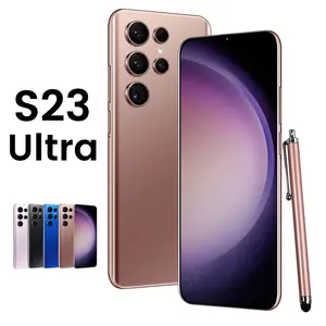 Ponsel cerdas S22 Ultra 7 3 16GB 1T 4G 5G, ponsel pintar Stylus 5 kamera Buka kunci ID wajah