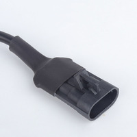 Cable de Conversión de 3 Pines a OBDII de 16 Pines Hembra, Conector Universal para Escáner de ECU de Motocicleta, Cable de Extensión para Diagnóstico de Motocicletas