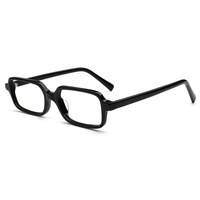 Vente En Gros D'usine, Nouvelle Collection, Lunettes De Soleil Rétro En Acétate, Monture Carrée, Style MIN, Mode Unisexe 8101