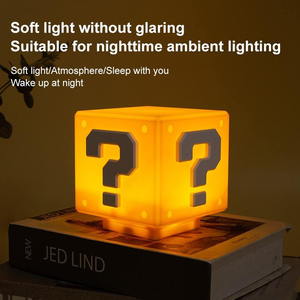 Smart Home Security Square LED Bedroom Table <strong>Lamp</strong> with Night Light-New Arrival Hot Selling Factory Price for Decor Gifts - Product Image 4