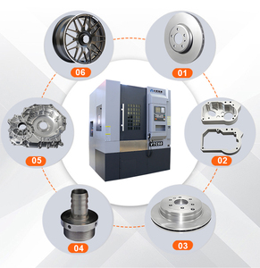Tornio verticale CNC VTC60 alta precisione lavorazione mozzo ruota tornitura efficiente con eccellente servizio post vendita - Product Image 3