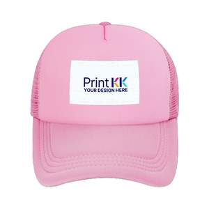 Image personnalisée Casquette de baseball à la mode en maille de coton avec motif de zone imprimé Tissu sergé Techniques par sublimation Caractéristiques communes - Product Image 6