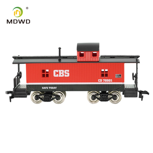 Modello di Caboose Ferroviario in Scala HO 1/87, 36 Piedi, per Layout Ferroviario in Miniatura, Set Treno Modellino Fai-da-Te - Product Image 1