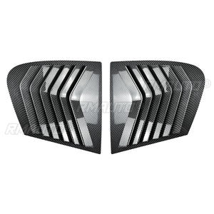 Couvre-ventilations latérales de fenêtre arrière de voiture aspect noir brillant/carbone pour BMW Série 1 F20 118i 120i 2011-2019 - Product Image 3