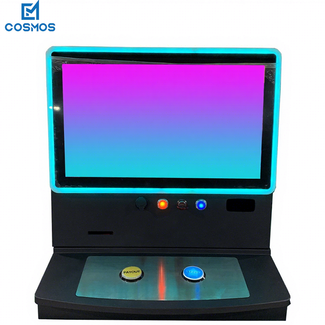 Popular Game Board Option 21.5 23.6 Inch Touch Screen Coin Operated Table Top Metal Skill Game Machine Cabinet