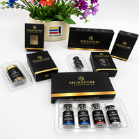 Boîte personnalisée pour 10 flacons, adaptée aux flacons en verre de 3 ml et 10 ml, boîte d'emballage pour présentation