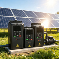 Convertisseur de fréquence VFD monophasé 220V vers triphasé 380V 3KW avec contrôle vectoriel